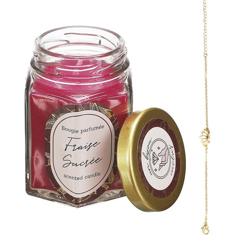 Bougie parfumée CADIX + bracelet surprise (1/2)