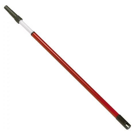 L'Outil Parfait – Perche pour peintre télescopique 2 x 1.5 m – Acier laqué – Système de blocage rapide par rotation – Tête conique pour rouleaux