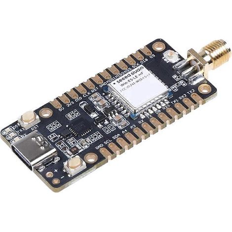 Placa de desarrollo Wio-E5-LE Mini: STM32WLE5JC, ARM Cortex-M4 y SX126x integrados, compatible con LoRaWAN en EU868 y US915. (1/5)
