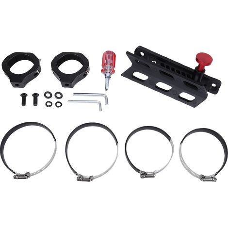 Support d'extincteur pour Barre Roulante, Support Réglable en Aluminium, Convient à la Barre Roulante de 1.75 à 2 Pouces, Conçu pour les Véhicules Tout-terrain (1/5)