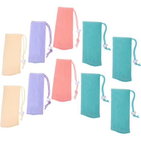 Piece Mesh Soap Bag Set for Shampoo and Soap Bars Reusable
