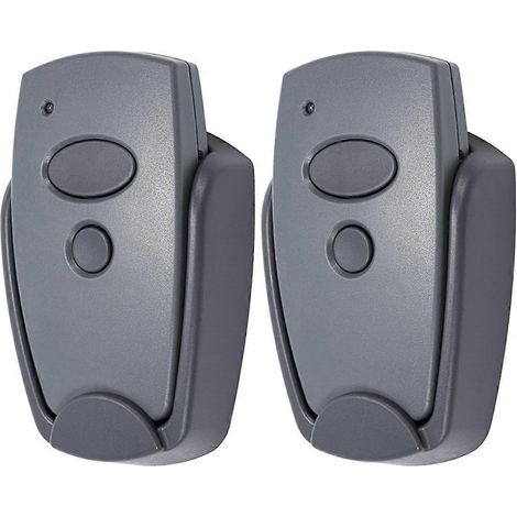 Garagentor, Packung mit 2 Garasjeportfjernkontrollern 868 MHz für Digital 302.304 Fjernkontroll (1/5)