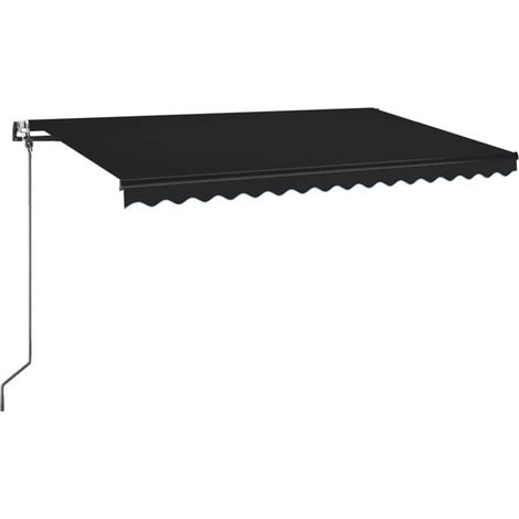 Maison Exclusive - Tenda da Sole Retrattile Automatica 450x350 cm Antracite (1/5)