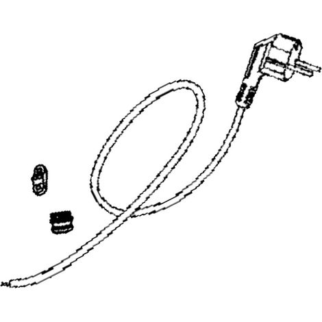 Ersatzteil - Kabel + Manschette + Klemme -  - ROWENTA, TEFAL