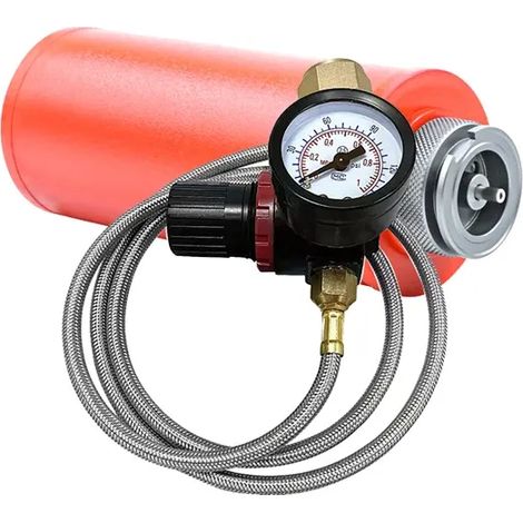 Adaptateur pour réchaud à gaz d'extérieur, type cassette, convertisseur pour réchaud split, idéal pour le camping, la cuisine et les pique-niques, équipement de camping, réchauds de cuisine portables (1/5)