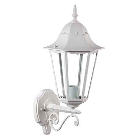 LANTERNA DA PARETE 'ERMES UP 8' Colore Bianco