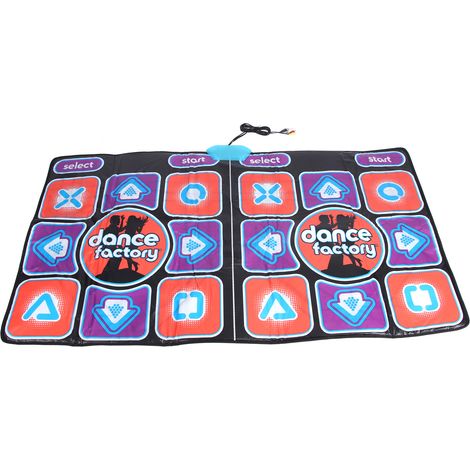 Tapis de danse double pour améliorer la coordination, le fitness et le divertissement. Tapis de danse électronique pour TV et ordinateur. (1/5)