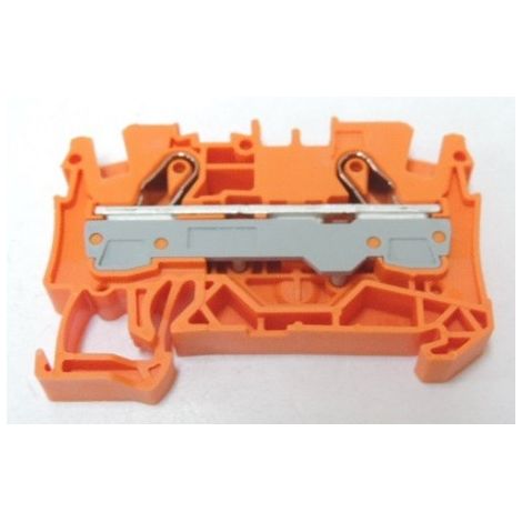 TOPJOB®S : Borne de passage 2C / 6 (10) mm² / Orange WAGO CONTACT 2006-1202