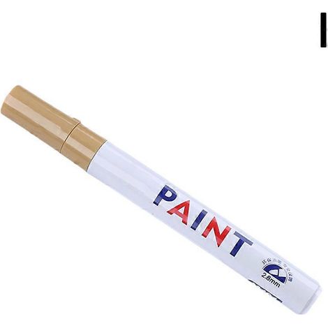 Marqueur d'huile pour pneus de voiture, stylo de peinture pour pneus en caoutchouc, marqueur de retouche graffiti