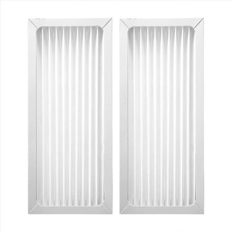 2er-Pack HEPA-Filter für TrueAir Compact Luftreiniger, kompatible Ersatzfilter, wirksam gegen Staub und Allergene, Standardgröße, weiß, für den Heimgebrauch (1/5)