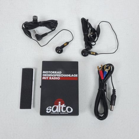Inter-com pilote/passager filaire radio FM SAITO 3AS Racing pour