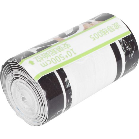 Autocollant plinthe frise murale moulure adhésive imperméable pour ligne de taille 10x500 cm (1/5)
