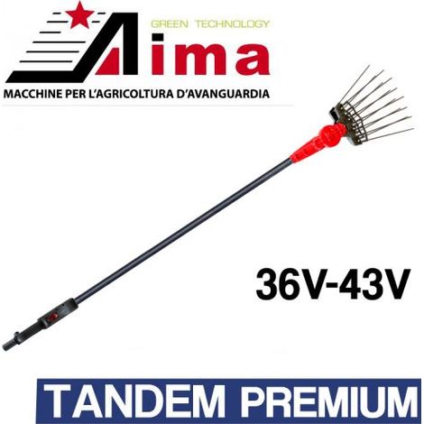 SCUOTIOLIVA ELETTRICO AIMA TANDEM PREMIUM 36V-43V ASTA FISSA IN CARBONIO (38856) (1/5)