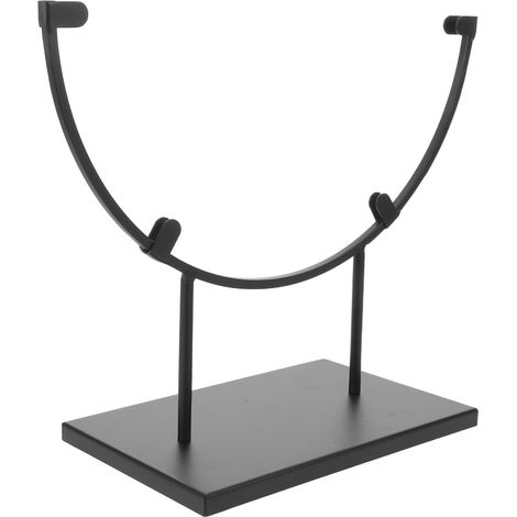 Chevalet de table rond en fer noir 30 cm pour présenter photos et (1/5)