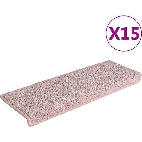 Maison Exclusive - Stufenmatten 15 Stk. 65 x 21 x 4 cm Hellrosa R (1/5)