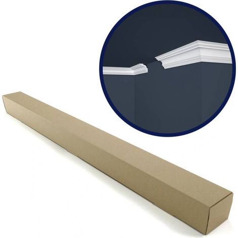 Lot de 20 (40ml) Corniches de Plafond décoratives - Versailles - 200x5x5 cm