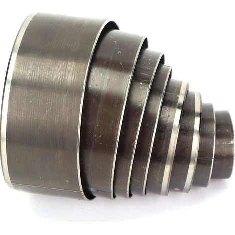 Moule de découpe pour cuir 8 pièces B0001, matrice de perforation ronde en acier à haute teneur en carbone (1/5)