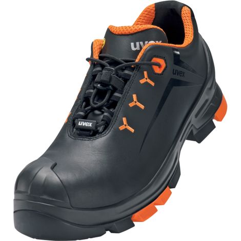 uvex Sicherheitshalbschuhe S3 SRC uvex 2 aus Leder, uvex xenova Kunststoffkappe, Weite 14, Größe 43 (1/3)