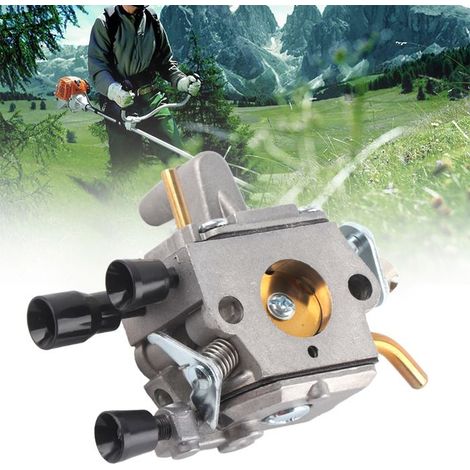 BelleRise - Carburateur – FS120/FS200/FS250 – mélange carburant-air optimisé – remplacement direct – argent 8 cm (1/4)