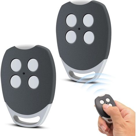 433.92MHz Remote Control for Gates, 3-Piece Universal Garage Door Remote Control, Compatible with Ditec GOL4, BIXLG4, BIXLP2, BIXLS2, 4 Channels (1/5)