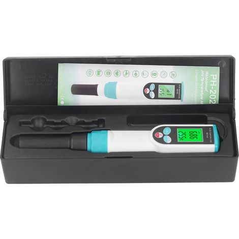 2-in-1 soil tester for soil temperature and pH measurement, suitable for horticultural flowering plants and potted plants