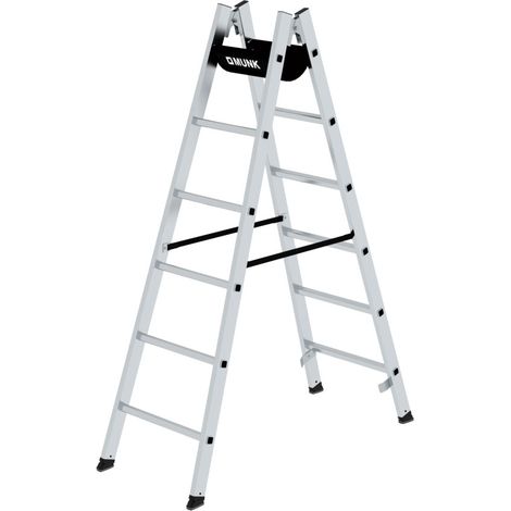 MUNK Sprossenstehleiter 2x6 Sprossen (1/5)