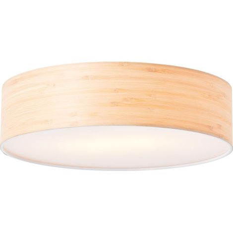BRILLIANT Lampe, Romm Deckenleuchte 38cm holz hell/weiß, 2x A60, E27, 33W, Für LED-Leuchtmittel geeignet (1/3)