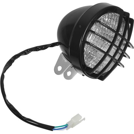 Phare LED pour Quad avec Grille de Protection, Éclairage Puissant, Compatible Hors-Piste, Usage Hors Route, Montage, Sécurité Optimale, Adapté aux Quads et Buggys (1/5)