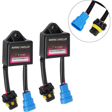 Connecteur anti-scintillement C6 décodeur pour ampoule LED, atténuateur de filtre d'alarme, harnais de câblage, douille sans clignotement (1/5)