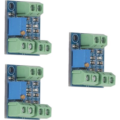 Convertisseur 0‑20mA vers 0‑5V, 3 Pièces Module Conditionneur Signal DC10‑30V (1/5)