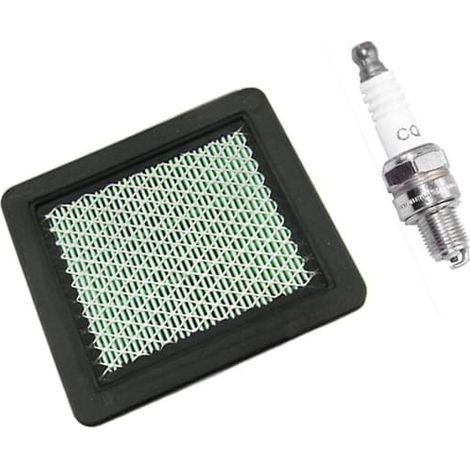 Filtre à air et bougie d'allumage compatibles avec les coupe-bordures Honda HRX 537 et HRX476. Kit d'entretien et accessoires pour outils de jardin. (1/5)