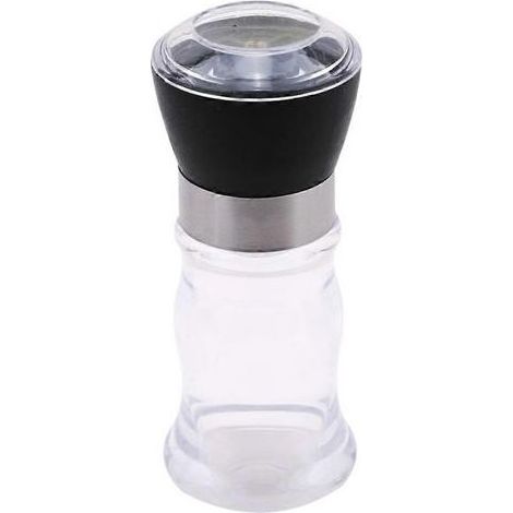 Moulin à épices. moulin à sel et à poivre. shaker rechargeable. broyeur à herbes manuel. rotor en céramique réglable. outils de cuisine (1/4)