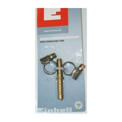 Einhell Racor para Manguera Latón Natural Ø6 mm
