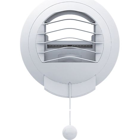 Axelair – Bouche VMC double débit 30/90 m³/h – Diamètre 125mm – Pour espaces confinés – Technologie de régulation automatique