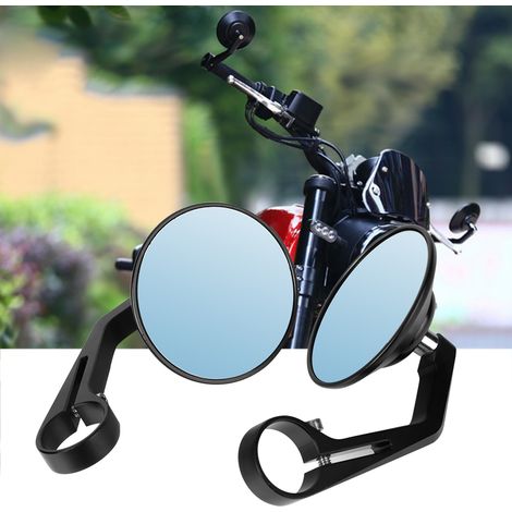 Motorrad-Zubehör Retro Universal Rückspiegel CNC-Reflexspiegel (1/5)