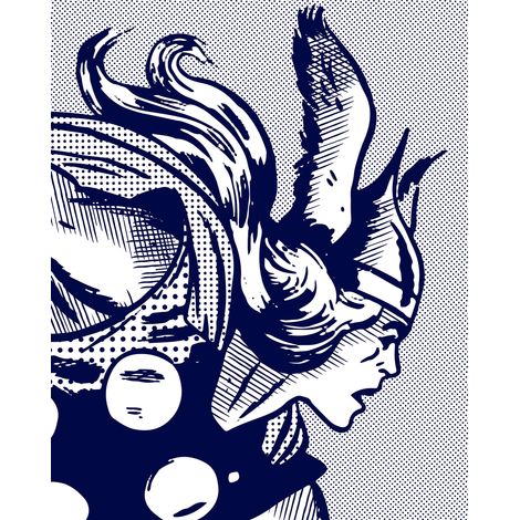 Papier peint panoramique moderne Légende de Thor (1/4)