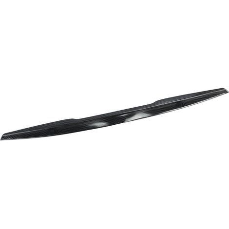Heckspoiler 45 Zoll, glänzende Carbonfaser-Optik, Heckklappenspoiler, Heckklappenlippe, Zierleiste, universell passend (1/5)