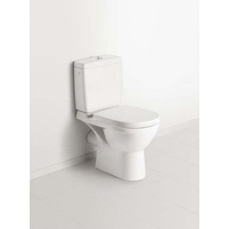 Villeroy & Boch O.novo - Spülkasten für Kombination, hinten/seiten Zulauf, Alpinweiß 5788S101 (1/5)