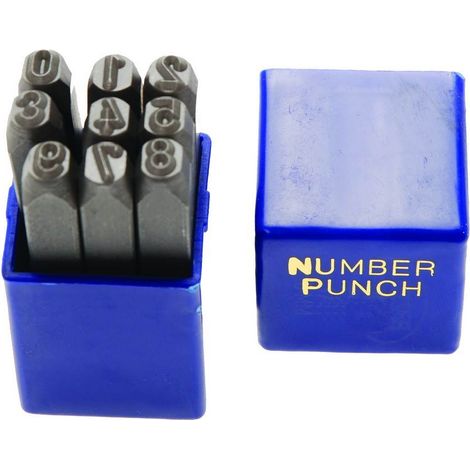 BGS Chiffres à frapper 12 mm - 3040