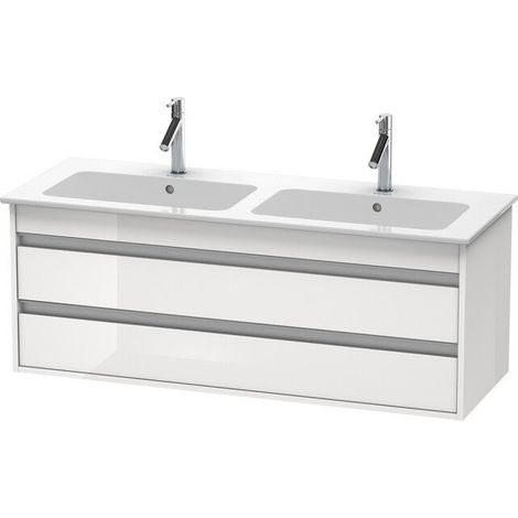 Meuble sous-vasque KETHO 480x1270x475mm blanc mat