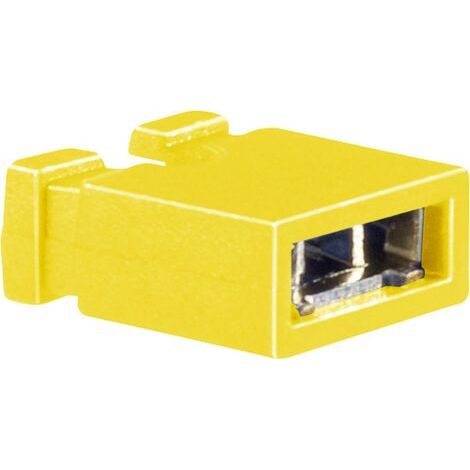 Shunt ouvert BKL Electronic 10120904 Pôle:2 Pas: 2.54 mm jaune 1 pc(s) D21987 (1/3)