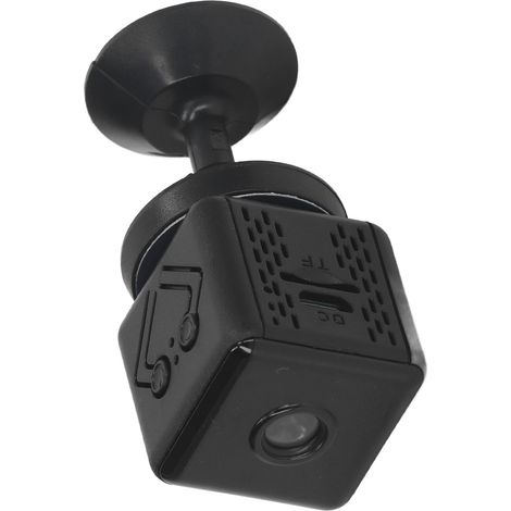Caméra de sécurité sans fil HD 1080P avec vision nocturne infrarouge, connexion Wi-Fi et ventouse magnétique. (1/5)