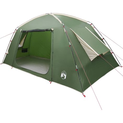 Tienda Cabaña con techo Verde 400 x 210 x 180 cm Poliéster