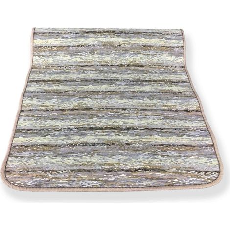 TAPPETO CUCINA gommato ANTISCIVOLO STRIPE BEIGE Cm. 55x80