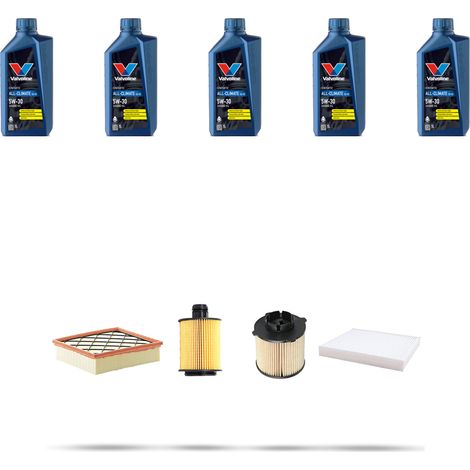 Kit tagliando 4 FILTRI e 5L OLIO compatibile con Opel Astra J ,GTC,SW 2.0 CDTI 96kw Dal 2014 (1/5)