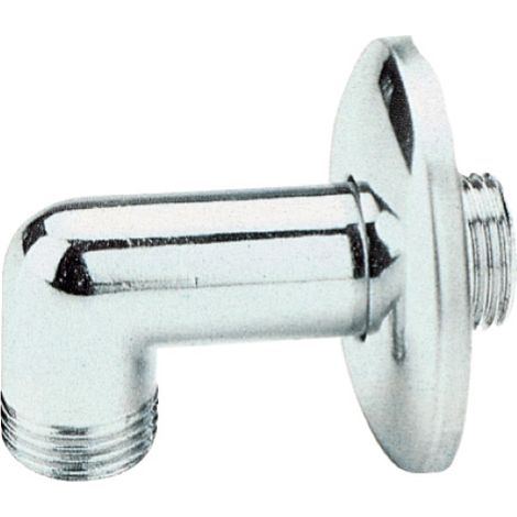 coude en acier chromA avec rosace M 1/2 "x M 1/2", remplacement hydraulique