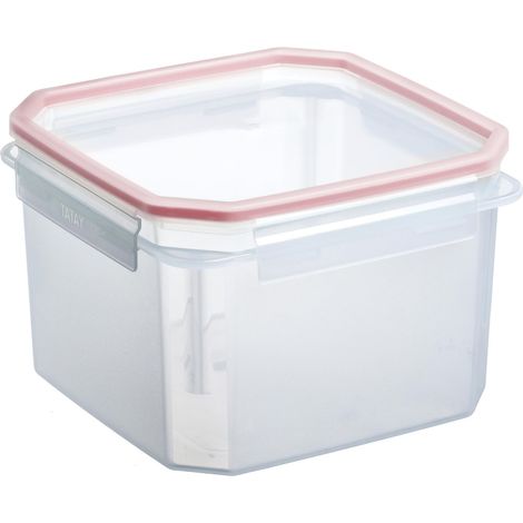 Boîte Alimentaire Plastique 2,9 L Clip Safe, 18,8 x 18,8 x 12,8 cm (1/4)