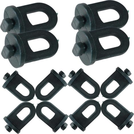 Lot de 100 pinces de jardinage à torsion, accessoires pour pots de fleurs, outils de fixation sécurisés (1/5)