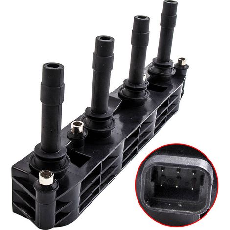 Bobine d'allumage pour Opel Astra F Décapotable 53B 1.4i 16V 01208307 19005212 (1/5)