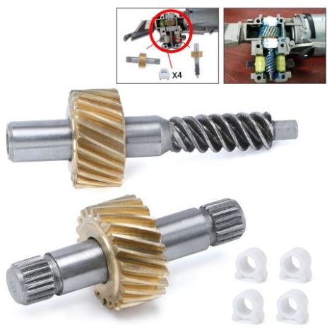 Motorgetriebe für BMW 3er E36 E46 E64 – Reparatursatz für 50-mm-Verriegelung oben – Hochzuverlässiges Kupfer – Einfache Montage – 50-mm-Verriegelung